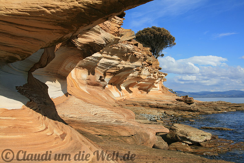 Painted Cliffs, Maria Island