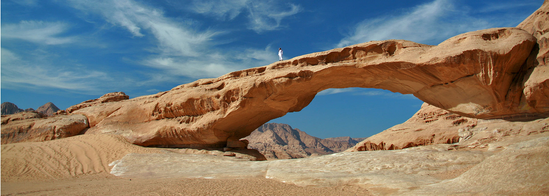 Wie ich das Wadi Rum durchkämmte