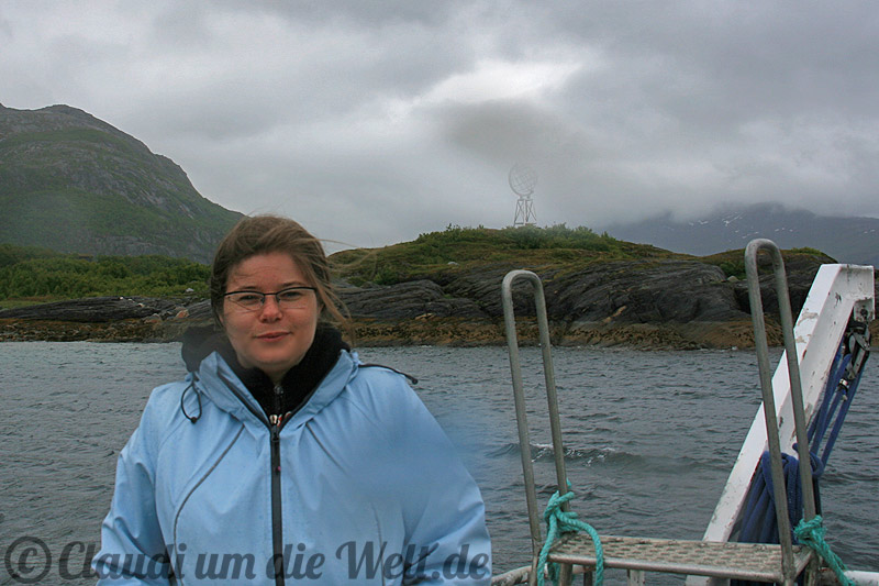 Norwegen Polarkreis Globus