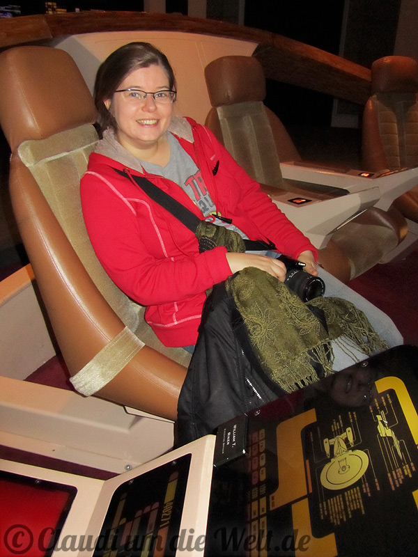 Auf dem Kapitänsstuhl