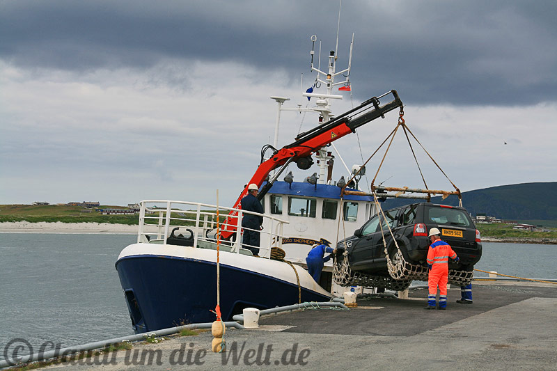 Shetland Fähre nach Fair Isle