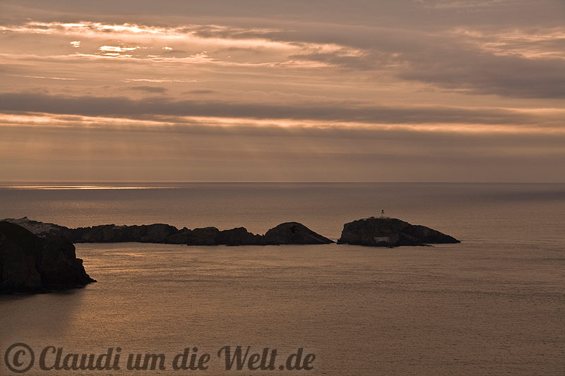 Shetland-Insel Unst: Leuchtturm