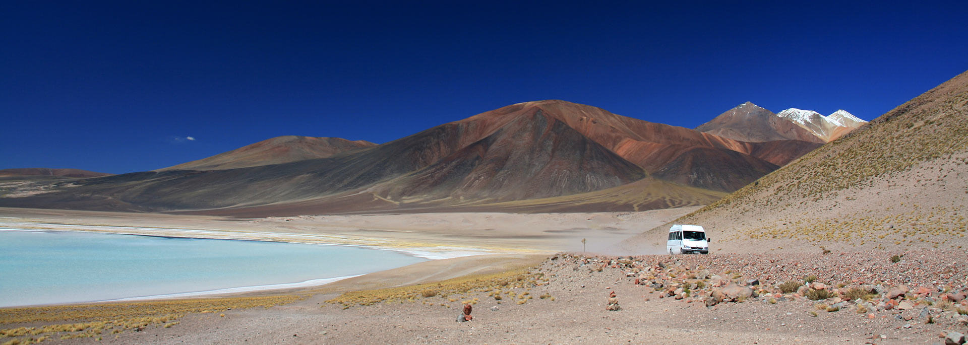 Wie ich an einer Lagune auf dem Altiplano einen erfrischenden Lunch hatte