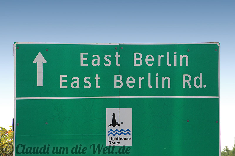 Immer gerade aus, nach East Berlin