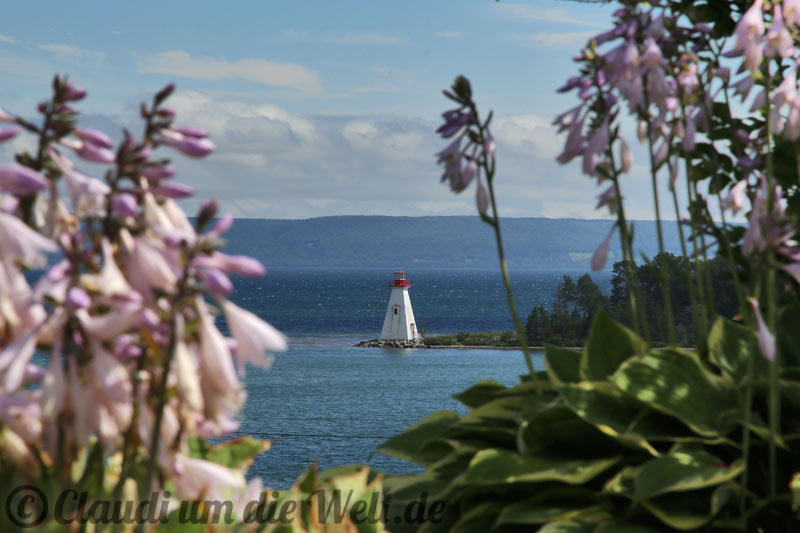 Ein Leuchtturm geht immer! Dieser steht in Baddeck