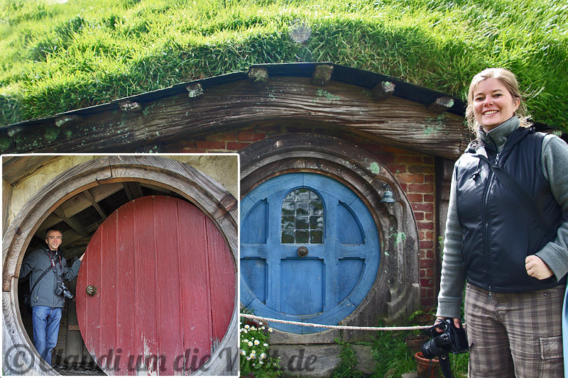 Der Hobbit-Zauberer-Effekt dank unterschiedlich großer Türen
