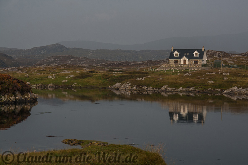 Schottland Herbrideninsel Harris Finsbay