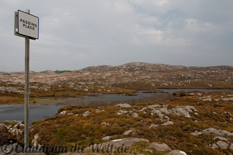 Insel Harris Mondlandschaft