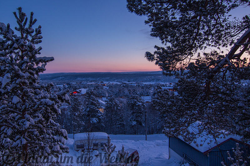 Karasjok Sonnenuntergang