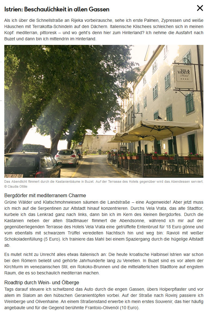 Istrien Artikel