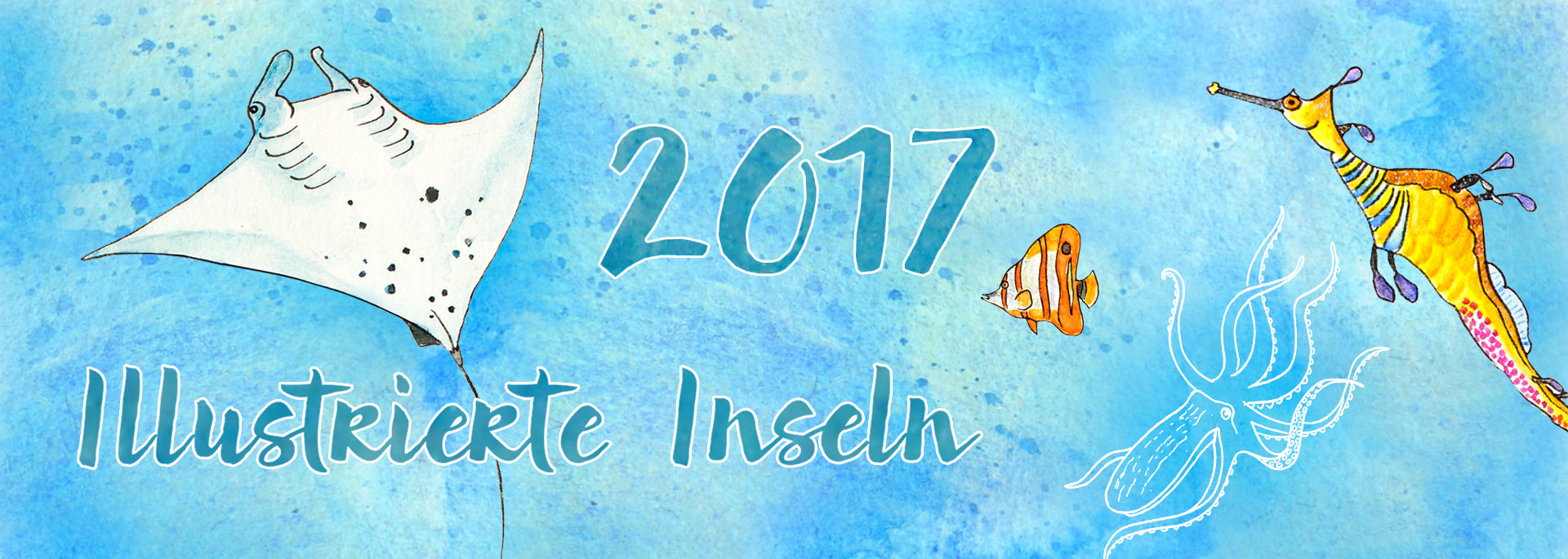 Kalender Illustrierte Inseln 2017