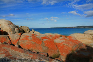 Tasmanien Strände und Findlinge