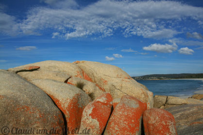Tasmanien Strände und Findlinge