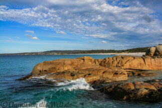 Tasmanien Strände und Findlinge