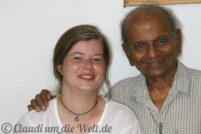 Mit dem Guru der Seychellen, Mr. Kanti