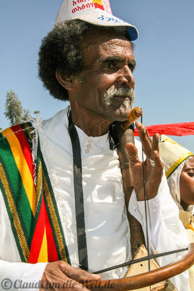 Marienfest in Aksum Äthiopien