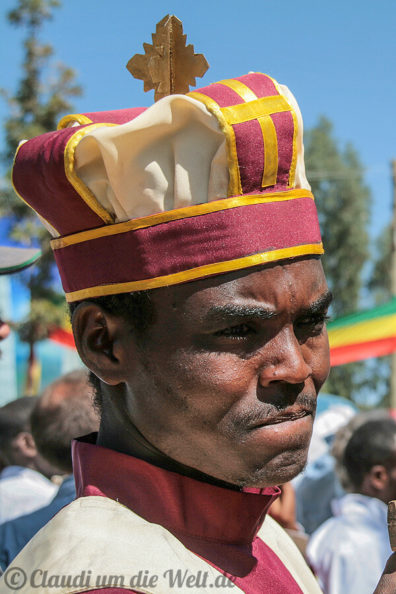 Marienfest in Aksum Äthiopien-