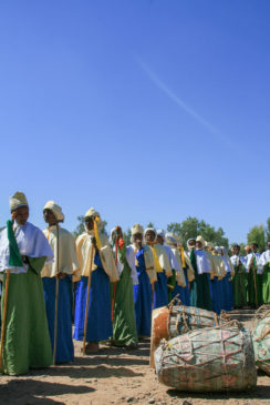 Marienfest in Aksum Äthiopien