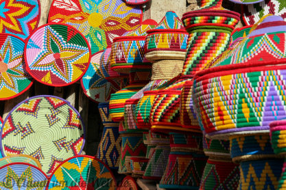 Kunstmarkt in Aksum, Äthiopien