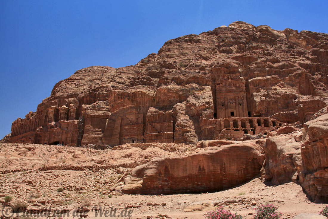 Königsgräber der Nabatäer in Petra