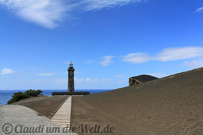 Leuchtturm am Kap vor Capelinhos