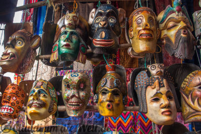Beliebte Souvenirs aus Guatemala: Masken
