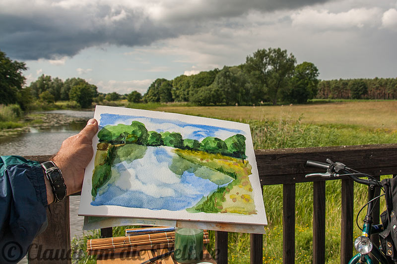 Aquarellkurs in der Prignitz