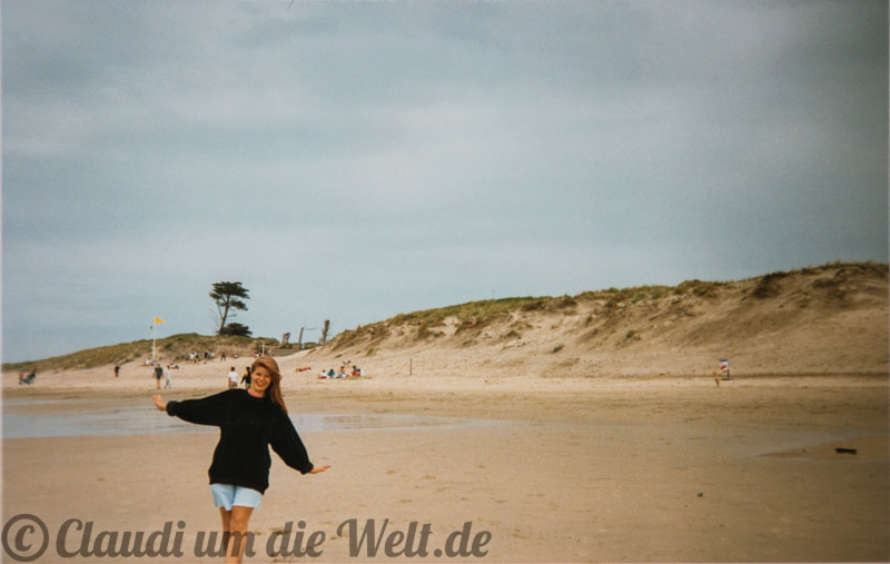 Frankreich am Plage vom L'Amelie