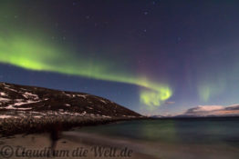 Nordlichter über Hammerfest, Nordnorwegen