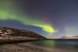 Nordlichter über Hammerfest, Nordnorwegen