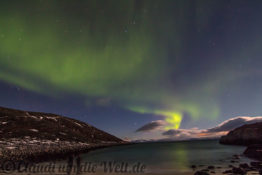 Nordlichter über Hammerfest, Nordnorwegen