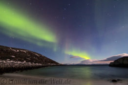 Nordlichter über Hammerfest, Nordnorwegen