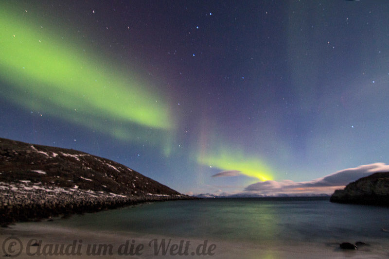 Nordlichter über Hammerfest
