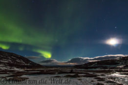 Nordlichter über Hammerfest, Nordnorwegen