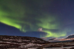 Nordlichter über Hammerfest, Nordnorwegen