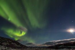 Nordlichter über Hammerfest, Nordnorwegen