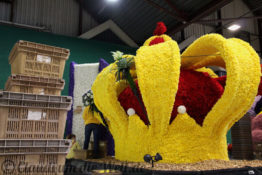 Sassenheim Blumencorso Vorbereitung