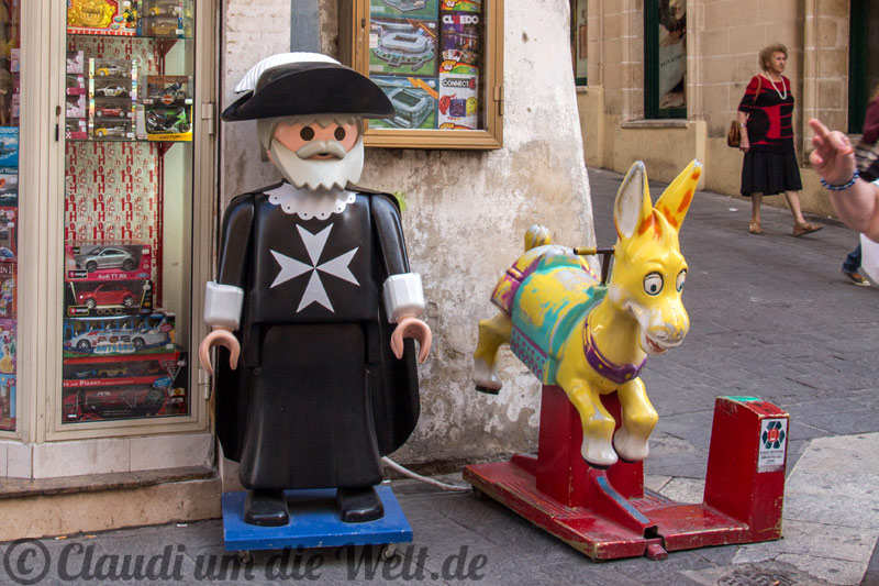 Legoritter in Valletta