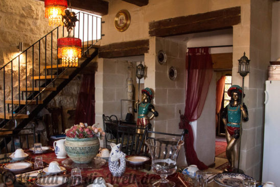 Frühstücksraum im B&B Knights in Malta