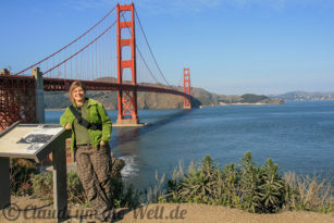 Claudi vor der großen Brücke - 2007