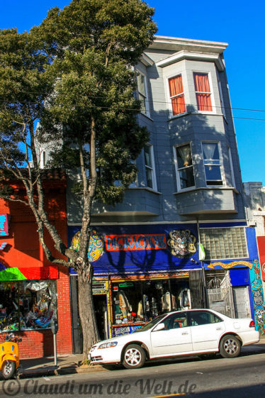Hippie-Laden auf der Haight Street